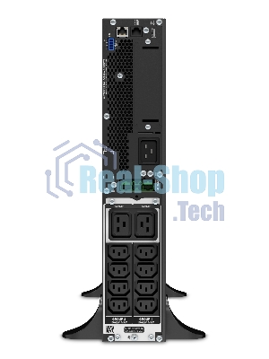 Источник бесперебойного питания APC Smart-UPS SRT SRT2200XLI/2200 ВА/1980 Вт/2 х IEC 320 C19 (компьютерная), 8 х IEC 320 C13 (компьютерная)