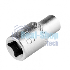 Головка торцевая Stels 1/4, Е6, CrV