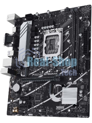 Материнская плата ASUS PRIME B760M-K, LGA 1700, Intel B760, 2xDDR5, 4xSATA, 2xM.2, 1xPCIe 4.0 x16, 2xPCIe x1, 1xHDMI, 1xVGA, 1x 2.5Gb LAN, 2xUSB-A 3.2 Gen 1, 2xUSB-A 2.0, 3x3.5 мм, 7.1, mATX