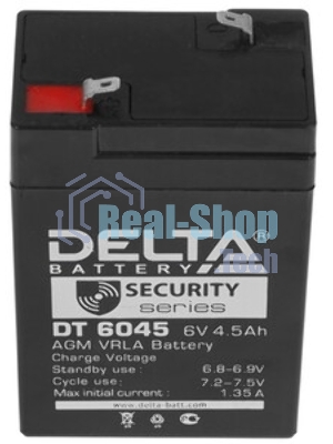 Батарея для ИБП Delta DT 6045 (6V, 4.5Ah)