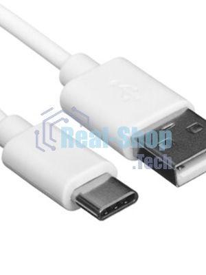 Кабель USB-Type-C Rexant 2A/PVC/белый/1м