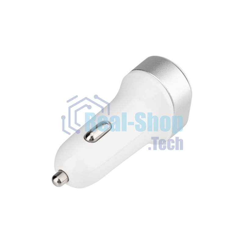 Автозарядка в прикуриватель Rexant АЗУ USB-A+USB-C, 3.1 A белый