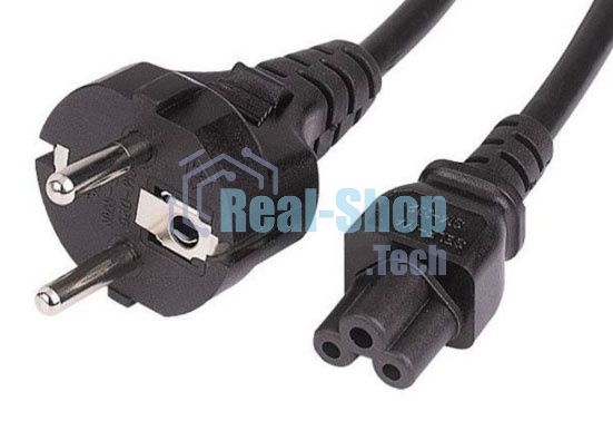 Кабель Buro BU-PCAB-1.8-3PIN IEC C5 (3-pin) Евровилка 1.8м