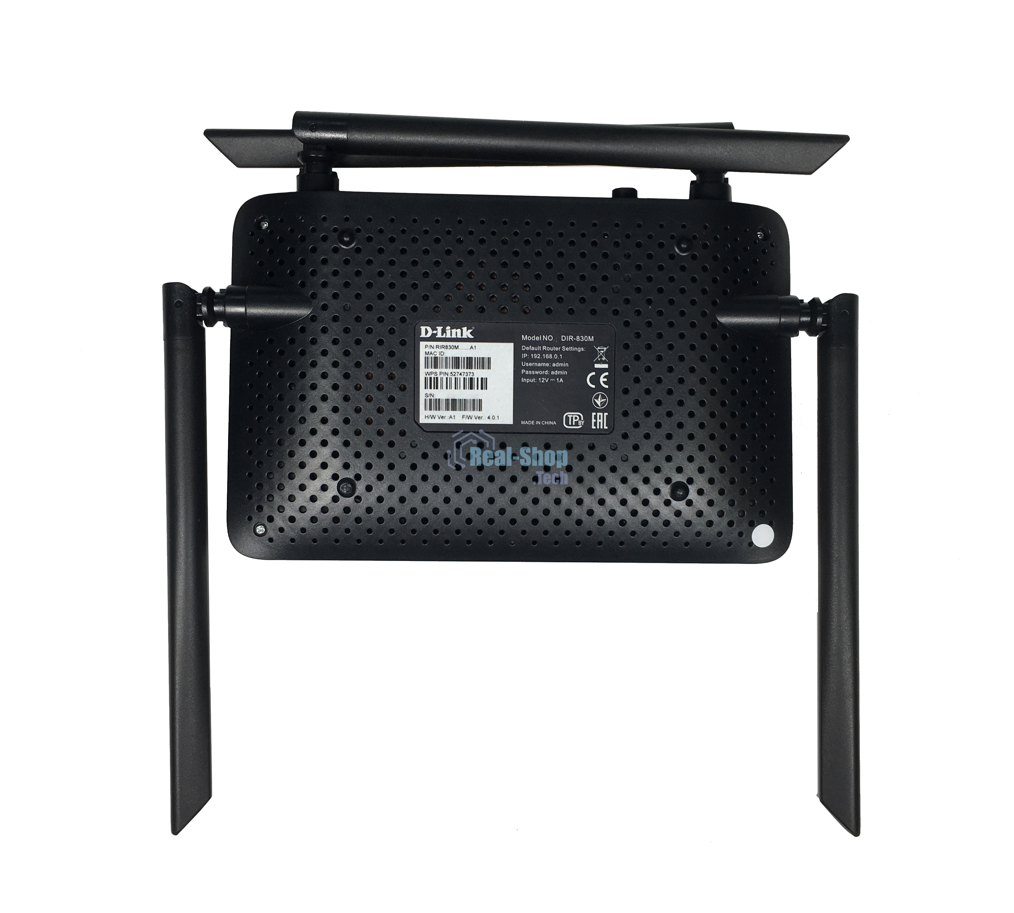Беспроводной EasyMesh маршрутизатор D-Link DIR-830M/A1A AC1200, 1000Base-T WAN, 3x1000Base-T LAN