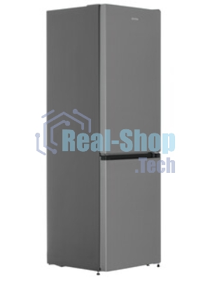 Холодильник Gorenje NRKE62XL серебристый металлик двухкамерный 203/99л морозилка снизу, No Frost