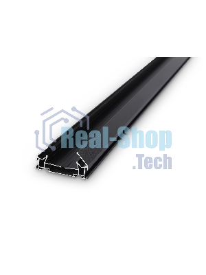 Корпус в натяжной потолок для накладного шинопровода GL7132 BK черный матовый корпус в натяжной потолок Standard 220V NEW 3000*62*30