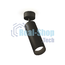 Светильник Ambrella Light XM6343002 SBK/PBK черный песок/черный полированный MR16 GU5.3 (A2210, C6343, N6131)