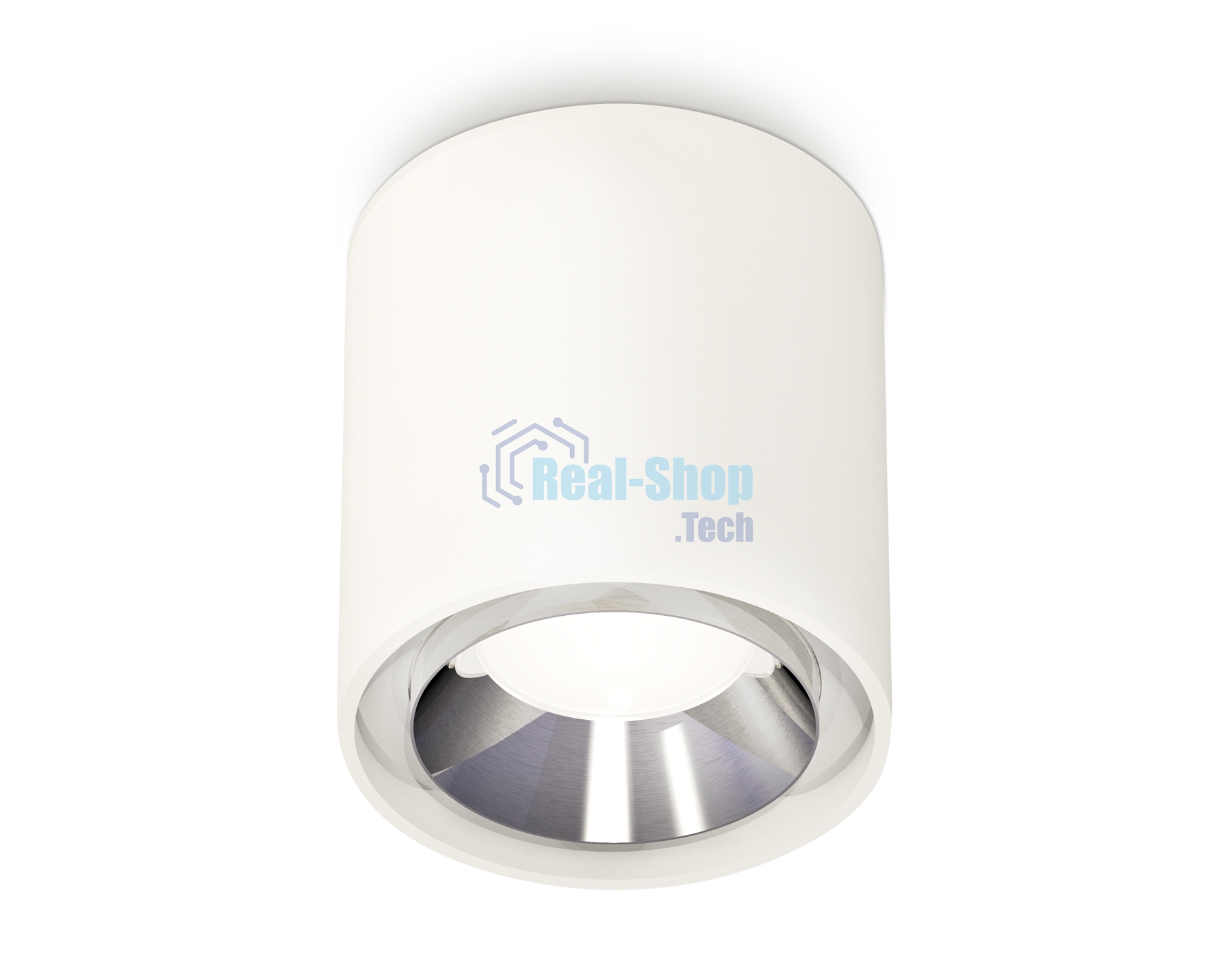 Светильник Ambrella Light XS7722003 SWH/PSL белый песок/серебро полированное MR16 GU5.3 (C7722, N7032)
