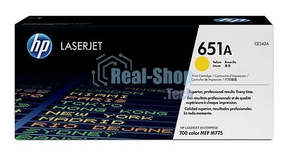 Картридж лазерный HP CE342A желтый LaserJet 700 Color MFP 775 (16000 стр.)