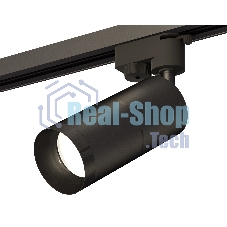 Светильник Ambrella light XT6302011 SBK/PBK черный песок/черный полированный MR16 GU5.3 (A2521, C6302, A2061, C6302, N6131)