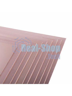 Стеклотекстолит 1-сторонний Rexant 100x200x1.5 мм 35/00 (35 мкм)