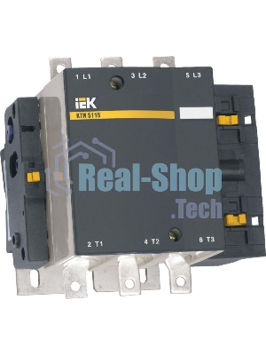 Контактор КТИ-5225 225А 230В/АЗС IEK KKT50-225-230-10