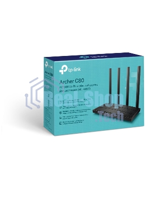 Роутер беспроводной TP-Link Archer C80 AC1900 10/100/1000BASE-TX черный