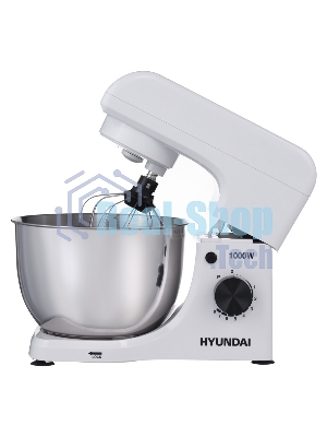 Миксер планетарный Hyundai HYM-S4451 1000 Вт, белый/черный