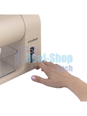 Мясорубка электрическая Endever Sigma-106, мощность 2000 Вт, в комплекте 3 решетки и 3 насадки, бежевый, 2 шт/уп