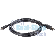 Кабель HDMI-19M --MiniHDMI-19M ver 2.0 1,5 м VCOM CG583-1.8M