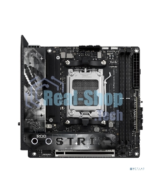Материнская плата ASUS ROG STRIX X870-I GAMING WIFI, AM5, AMD X870, 2xDDR5, 2xSATA, 2xM.2, 1xPCI-E 5.0 x16, 1xHDMI, 2xUSB-C USB4, 1xUSB-C 10Gbps, 4xUSB-A 10Gbps, 1x 2.5Gb LAN, 2x3.5 мм, Mini-ITX