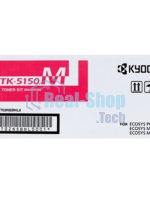 Картридж лазерный Kyocera TK-5150M (1T02NSBNL00) пурпурный для P6035cdn/M6035cidn/M6535cidn 10000 стр.