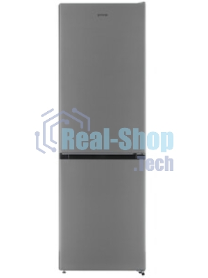 Холодильник Gorenje NRKE62XL серебристый металлик двухкамерный 203/99л морозилка снизу, No Frost