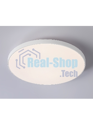Потолочный светодиодный светильник Ambrella light FZ1221 WH белый IP44 18W 4200K D302*50 (Без ПДУ)