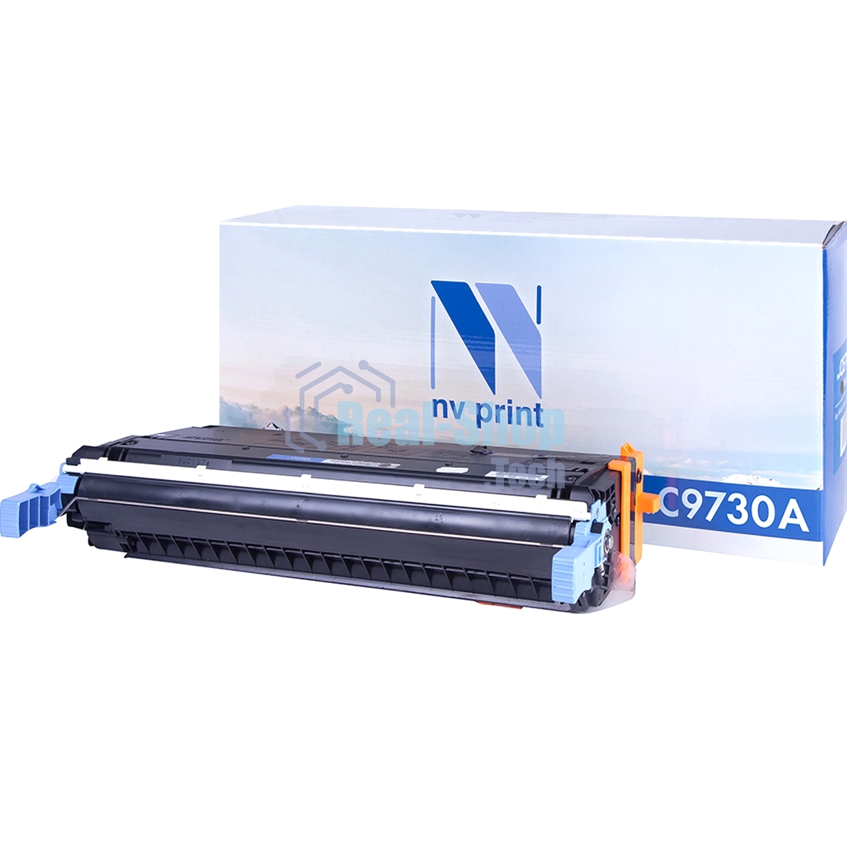 Картридж лазерный NVPrint совместимый HP C9730A черный (без ГАРАНТИИ) для LJ Color 5500/5550 (13000k)