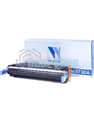 Картридж лазерный NVPrint совместимый HP C9730A черный (без ГАРАНТИИ) для LJ Color 5500/5550 (13000k)