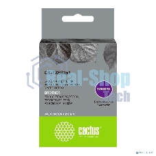 Картридж ленточный Cactus CS-TZES251 черный шрифт, белый фон (24 мм, 8 м) для Brother 1010/1280/1280VP/2700VP