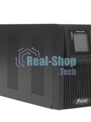 Источник бесперебойного питания PowerMan Online 1000 PLUS (1000ВА/800Вт, Online-Double conversion/LCD Display/USB/Software/RJ11/45,RS-232)