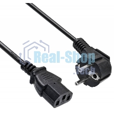 Кабель Buro BU-PCAB-ZP1 IEC C13 Евровилка 3м