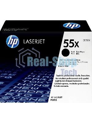 Картридж лазерный HP CE255X черный для LaserJet P3015/P3015d/P3015dn/P3015x 12500 стр.