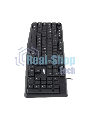 Клавиатура проводная Acer OKW121 (ZL.KBDEE.00B), USB, черный