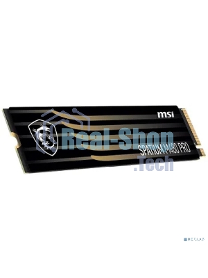 Накопитель SSD MSI SPATIUM M480 PRO, 2Tb, M.2 2280, PCIe 4.0 x4, NVMe, R/W 7400/7000