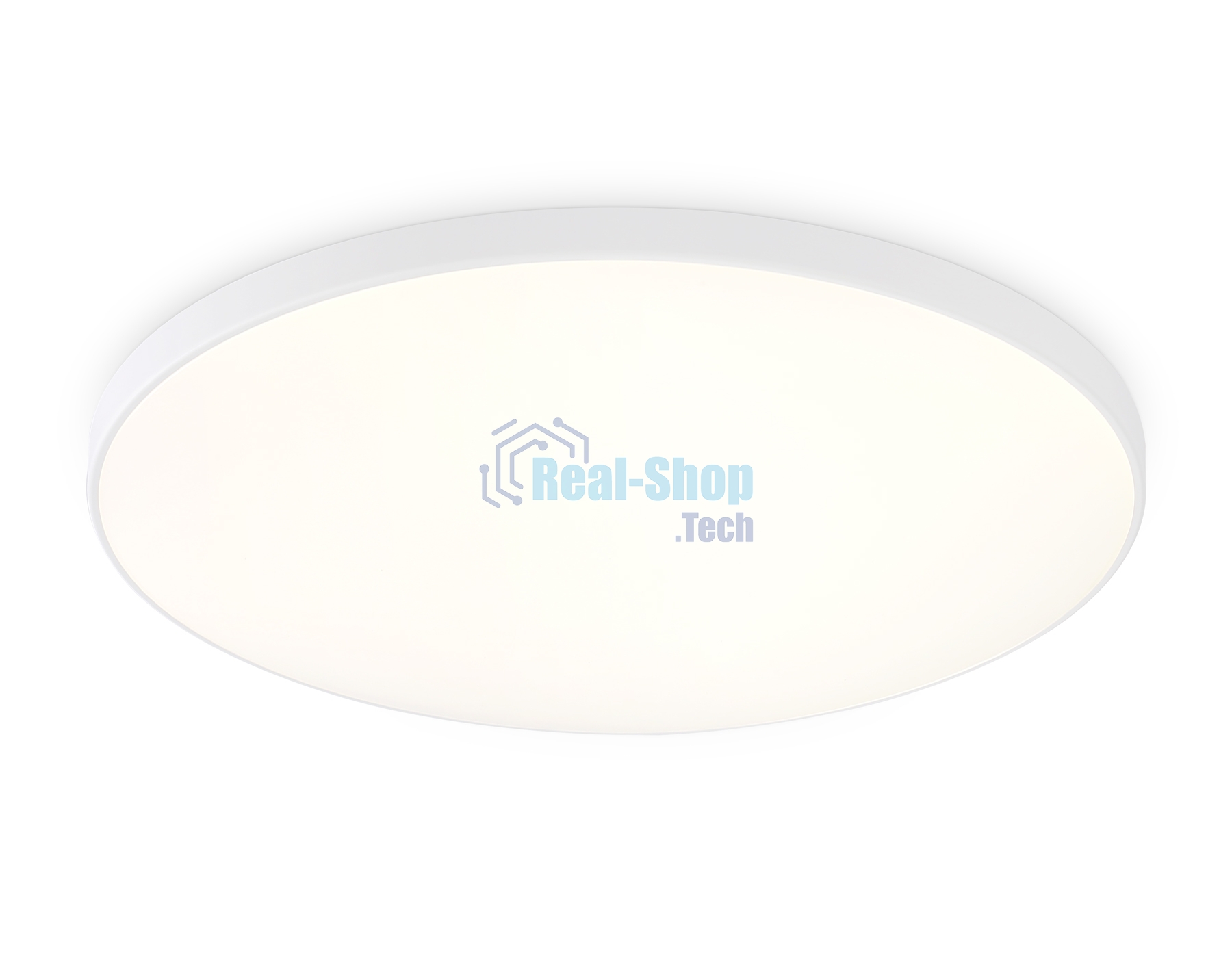 Потолочный светодиодный светильник Ambrella light FZ1222 WH белый IP44 24W 4200K D372*55 (Без ПДУ)