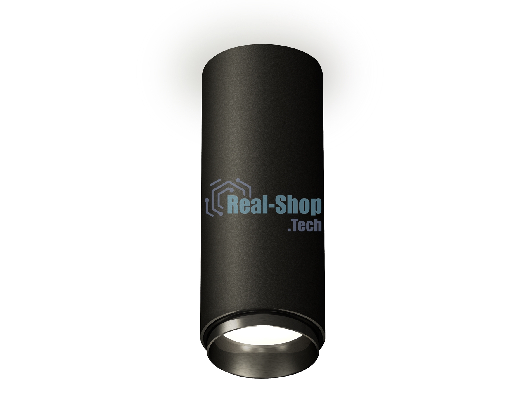 Светильник Ambrella Light XS6343002 SBK/PBK черный песок/черный полированный MR16 GU5.3 (C6343, N6121)