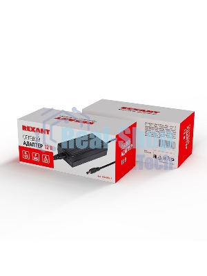 Источник питания Rexant 110-220 V AC/12 V DC 4,5 А 50 W с DC разъемом подключения 5.5х2.1, без влагозащиты (IP23)