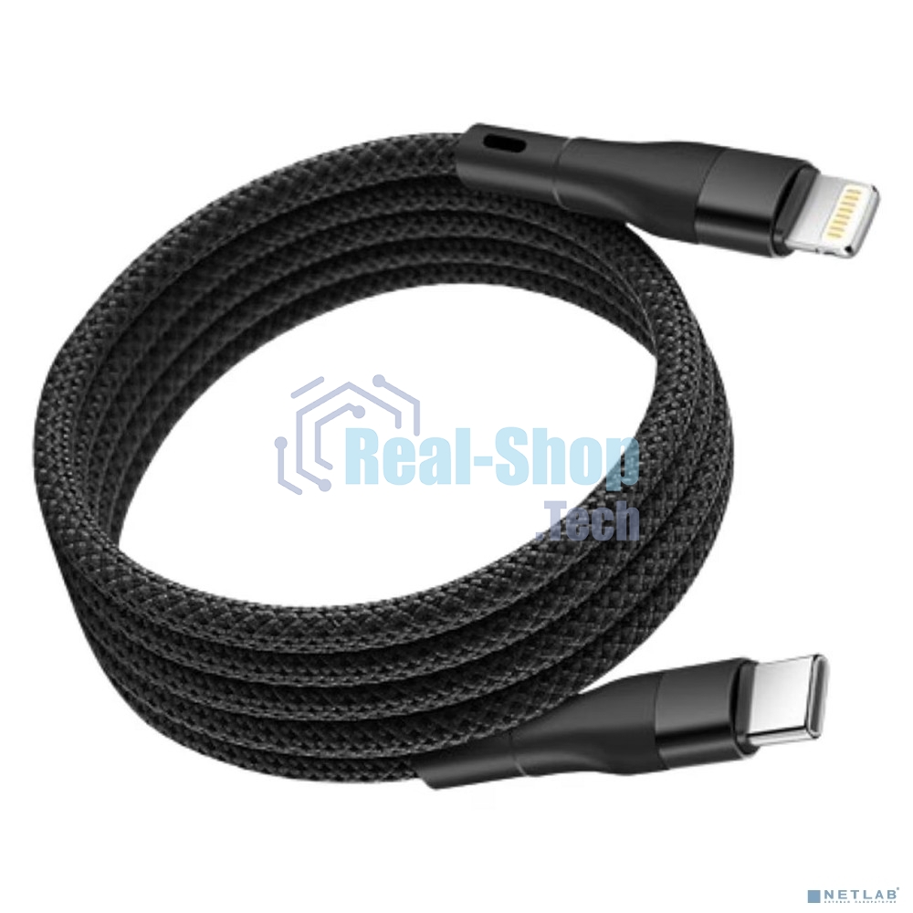 Кабель для зарядки SmartiNext SN-CM-TCL Type-C - Lightning магнитный, черный