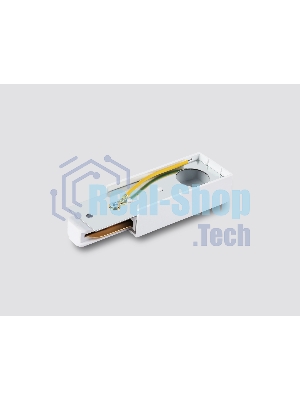 Ввод питания для накладного шинопровода GL7151 WH белый ввод питания IP20 Standard 220V NEW 108*35*20