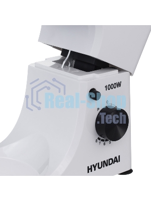 Миксер планетарный Hyundai HYM-S4451 1000 Вт, белый/черный