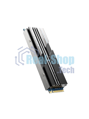 Накопитель SSD Netac NV5000, 500Gb, M.2 2280, PCIe 4.0 x4, NVMe, R/W 5000/2500, с радиатором