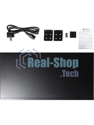 Коммутатор неуправляемый PoEORIGO OS1218P/190W/A1A 16x100Base-TX PoE+, 2x1000Base-T, PoE-бюджет 190 Вт, корпус металл