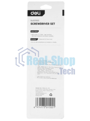 Набор отверток Deli DL620002 2шт SL6x125 + PH2x125