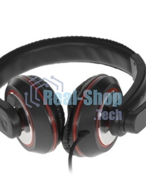 Гарнитура Ritmix RH-516M чёрный, проводная, 3.5 мм
