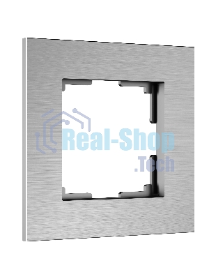 Рамка на 1 пост AluMax (алюминий) W0013506