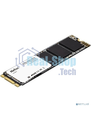 Накопитель SSD Netac N535N, 256Gb, M.2 2280, SATA-III, R/W 540/490