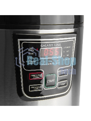 Мультиварка Galaxy Line GL 2645, черный с серебристым, 900 Вт, 11 программ