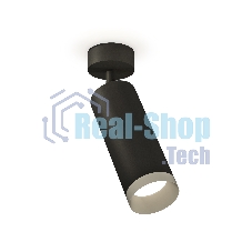 Светильник Ambrella Light XM6343004 SBK/MCH черный песок/хром матовый MR16 GU5.3 (A2210, C6343, N6133)