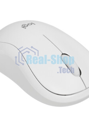 Мышь беспроводная Logitech M240 SILENT белый, 4000 dpi, Bluetooth, кнопки - 3