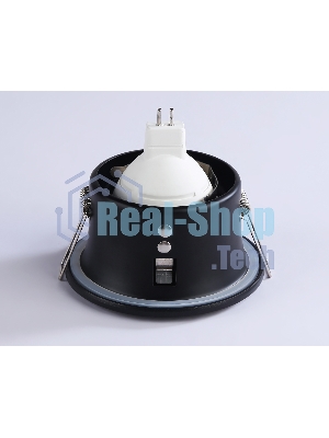 Светильник Ambrella light TN1188 BK черный GU5.3 IP65 87*87*44