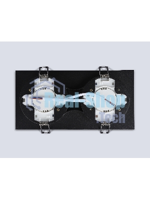Светильник Ambrella light TN6712/2 BK черный IP44 GX53/2 max 15W 210*105*45