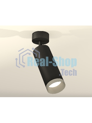 Светильник Ambrella Light XM6343004 SBK/MCH черный песок/хром матовый MR16 GU5.3 (A2210, C6343, N6133)